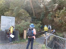１．琵琶ヶ滝入口